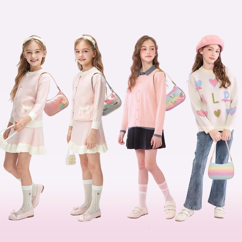 cotmcor Store Toddler Purses Little Girls Purse Kids Handbag Shoulder Bag Birthday Gift for 2 3 4 5 6 7 8 Year Old Girl - Image 3